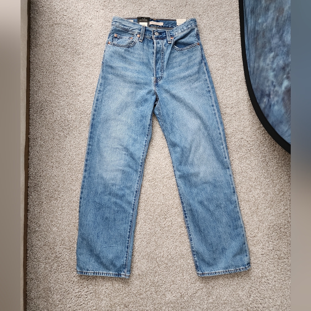 Levi's RIBCAGE STRAIGHT ANKLE WOMEN'S JEANS size 27x29
